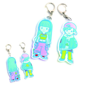 アクリルキーホルダー